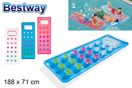 [200263] Colchoneta hinchable Fashion Lounge bolsa 188x71 cm