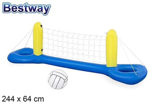 [200299] Pack Voleibol piscina hinchable caja bw 244x64 cm