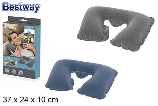 [200377] Ergonomic inflatable pillow box bw 46x28c m