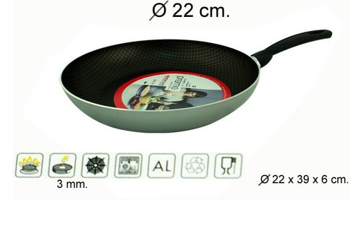 [200527] Silver frying pan 22 cm