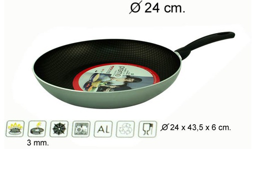 [200528] Silver frying pan 24 cm