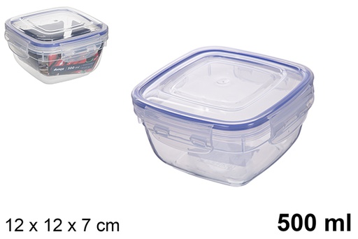 [200606] Airtight squared lunch box Seal 500 ml