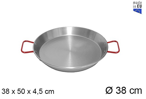 [201277] Polished paella 38 cm - La ideal -