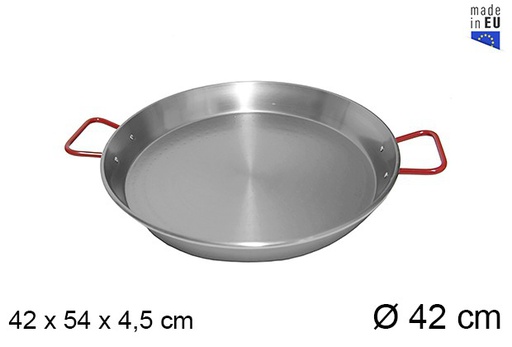 [201279] Polished paella 42 cm - La ideal -