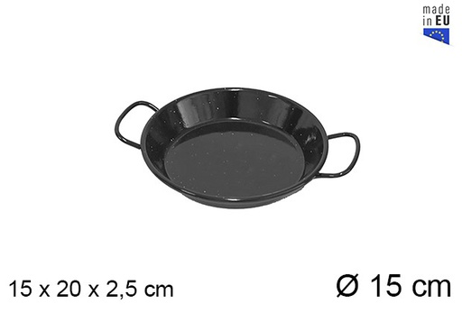 [201285] Enameled paella 15 cm - La ideal -