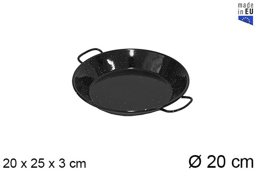 [201286] Enameled paella 20 cm - La ideal -