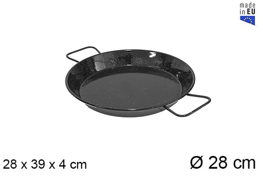 [201289] Paella émaillée 28 cm - La ideal -