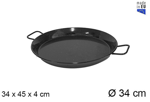 [201292] Enameled paella 34 cm - La ideal -