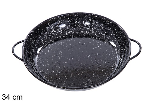 [201386] Casseruola piana smaltata 34 cm
