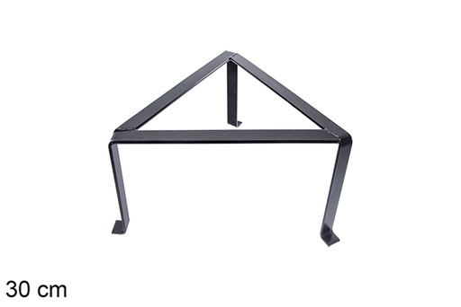 [201397] Dessous de plat triangulaire forgé n.1 30 cm