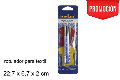 [202039] Blister 1 marqueur permanent textile