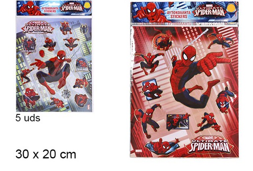 [202271] ADHESIVOS SPIDERMAN 5 PEÇAS