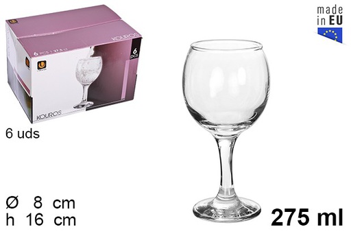 [202305] Copa cristal agua Kouros 275 ml