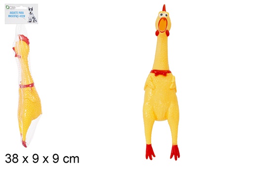 [104108] Anneau de dentition poulet pour animaux de compagnie 40 cm