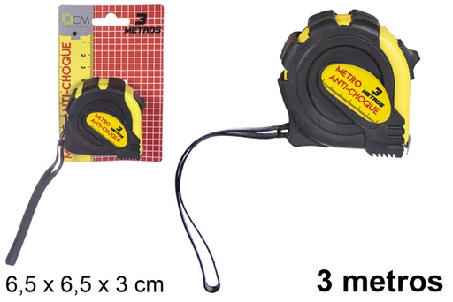 [102381] Medidor anti-choque flexível 3 metros
