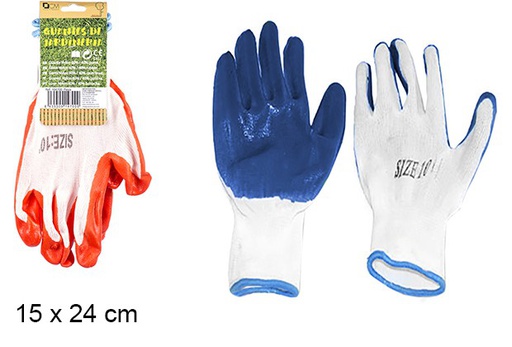 [104700] Gardening gloves assorted colors