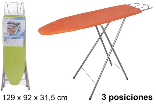 [105694] Table à repasser en métal avec support simple