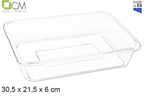 [103038] Transparent plastic tray nº 3