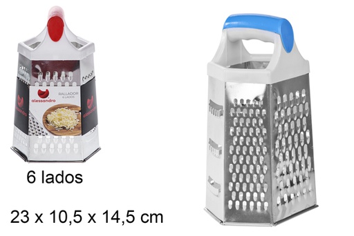 [100384] Metal grater 6-sided