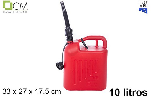 [104536] Garrafa de gasolina aprovada 10 l.