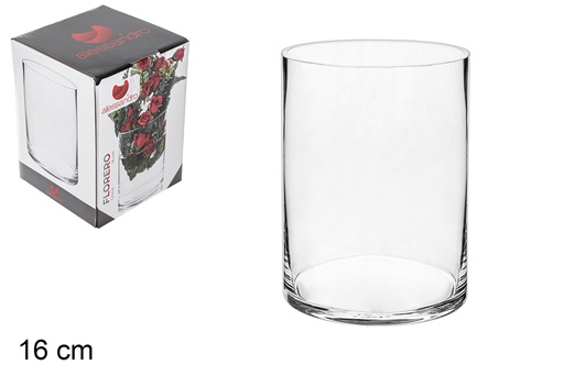 [105527] Vaso di vetro 16 cm