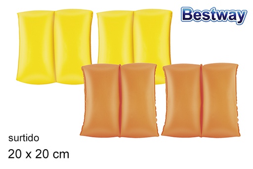 [200214] Flotteur pour bras gonflable couleurs assorties sac bw 20x20 cm