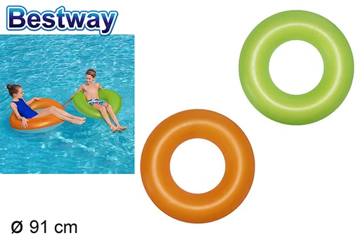 [200227] Flotteur gonflable néon Frosted + 10 ans sac 91 cm