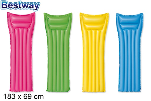 [200253] Tapis gonflable de couleurs assorties sac bw 183x69 cm