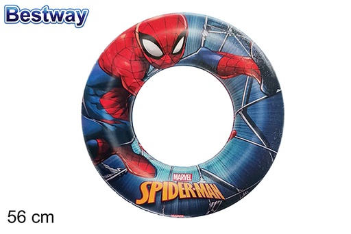 [200427] Flotador hinchable Spiderman caja bw 56 cm