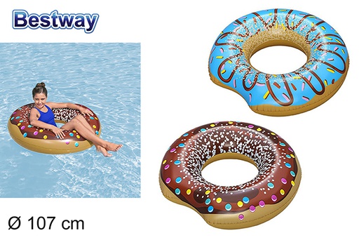 [200438] Inflatable Donut float 107 cm