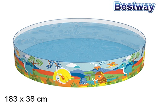 [202948] Inflatable dinosaur pool Fill y Fun 183x38 cm