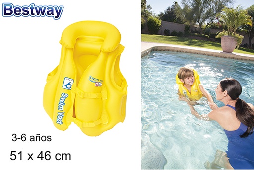 [203012] Inflatable safety vest box bw 3-6 years