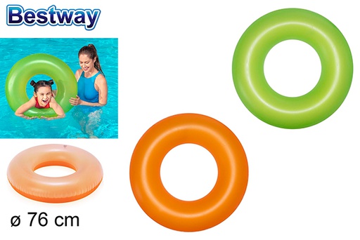 [203018] Galleggiante neon satinato borsa bw 3-6 anni 76 cm