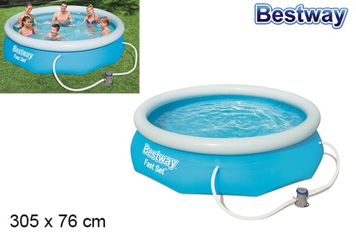 [202959] Piscina gonfiabile Fast Set 305 cm