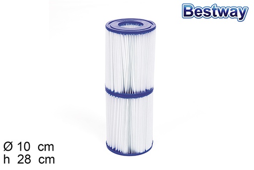 [202967] Pack 2 filtros cartucho tipo II para depuradora