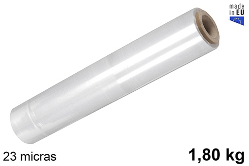 [106149] Filme stretch transparente 23 microns 1,80 kg
