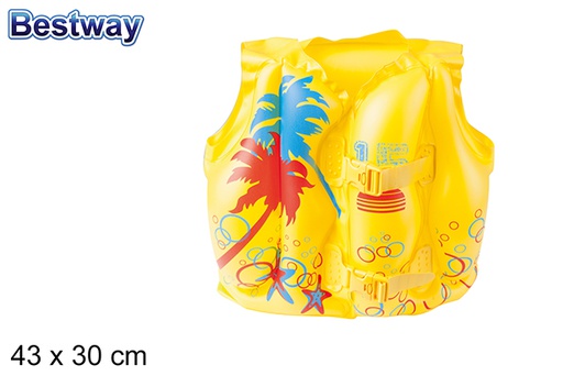 [203381] Chaleco hinchable tropical bolsa bw 43x30 cm