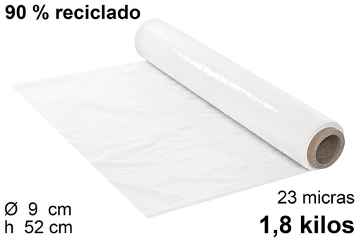 [106151] Filme stretch branco 23 mícrons 1,80 kg