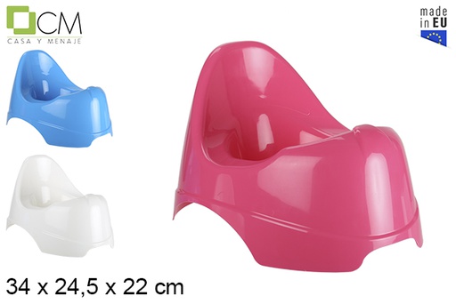 [103092] Orinatoio in plastica per bambini in colori assortiti