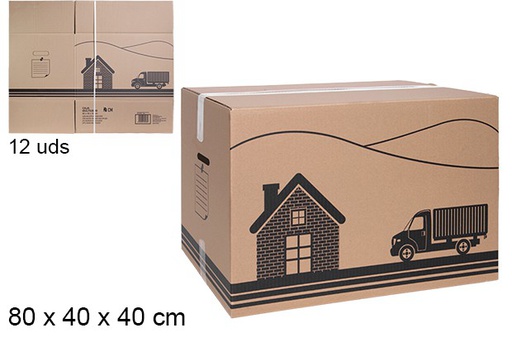 [106147] Caja de cartón multiusos 80x40x40 cm