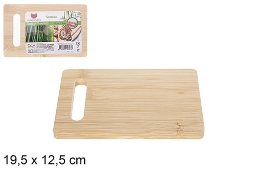 [104803] Multipurpose bamboo cutting board 19,5x12,5 cm