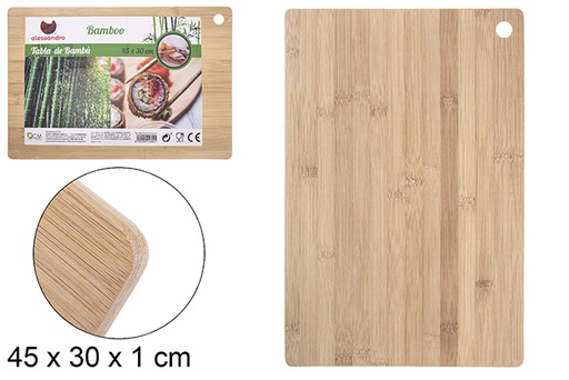 [104804] Multifunction bamboo board 45x30 cm