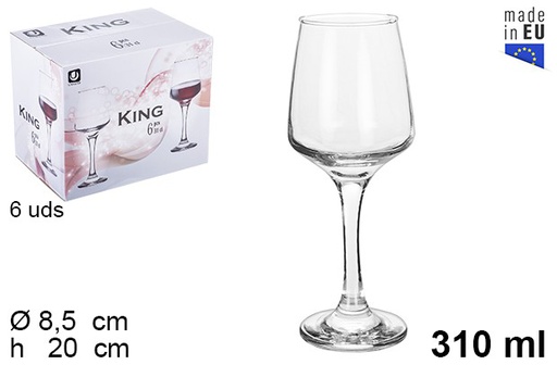 [202852] Verre à vin Red King 310 ml
