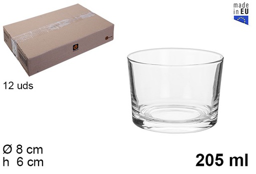 [203286] Copo de cristal para cidra 205 ml