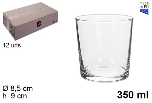 [203287] Vaso cristal sidra midi 350 ml