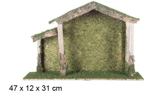 [106362] Cabaña madera 47x12x31 cm