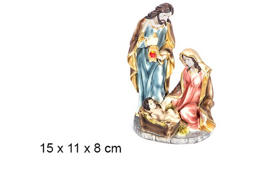 [106393] Presepe di Natale 3 pezzi 15 cm