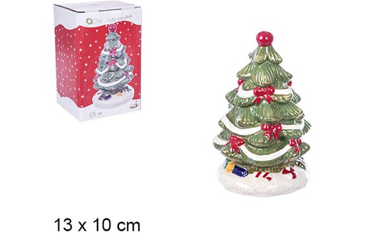 [106428] Sapin de Noël en céramique 13 cm