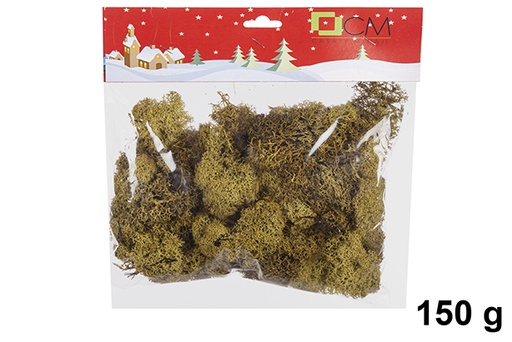 [107387] Yellow lichen moss in bag 150 gr.