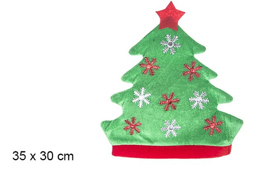 [107408] Christmas fir hat 35x30 cm